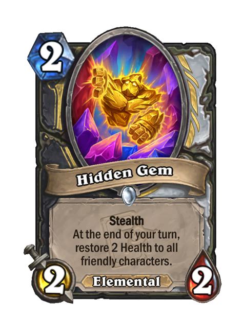 Hidden Gem - New Hearthstone Wiki