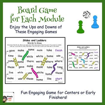 Structured Literacy Word List Modules 1-9 Digital Resource Games and ...