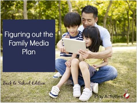 Back to School: Figuring out the Family Media Plan - Growing Nimble ...