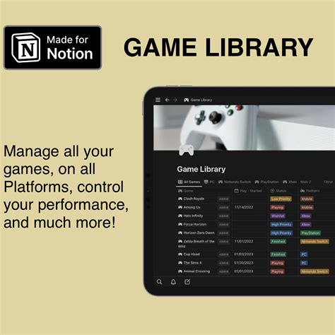 Game Library: Control your game library, all games cataloger by platform