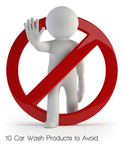 10 Car Wash Products to Avoid