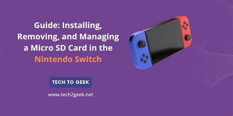 Guide: Installing, Removing, and Managing a Micro SD Card in the ...