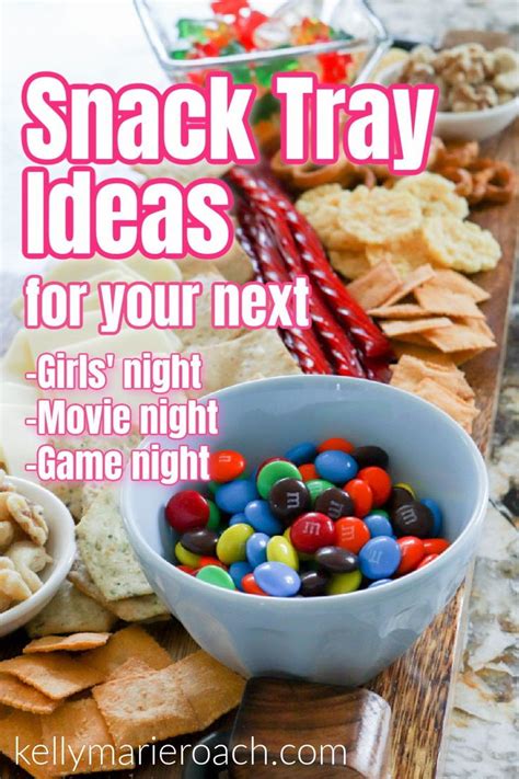 Snack Tray Ideas | Game night snacks, Movie night snacks food, Board ...