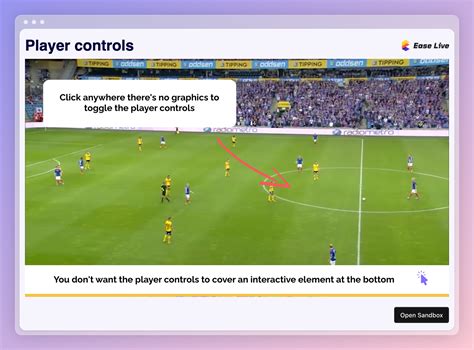 Example: Player controls | Ease Live