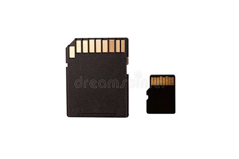 Memory Cards of Different Sizes Stock Photo - Image of closeup, micro ...