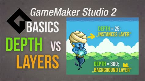 🔴 Depth VS layers [Game Maker Studio 2 | Basics] - YouTube