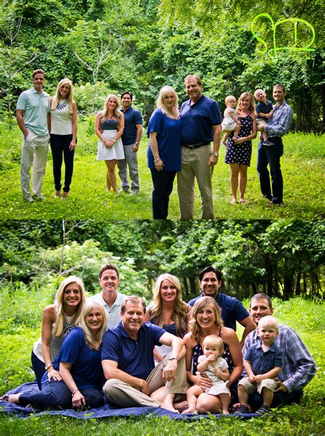 Family photograph, large family, extended family posing Copyright SLD ...