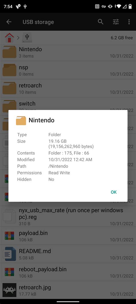 Is there a way to fix my storage? My Nintendo folder takes up 20 ...