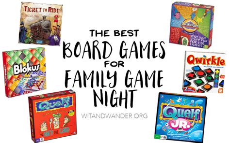 5 Best Board Games for Family Game Night - Our Handcrafted Life