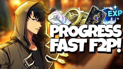 HOW TO PROGRESS FAST AS A F2P PLAYER! MY TIPS &amp; GUIDE TO HAVING AN OP ...