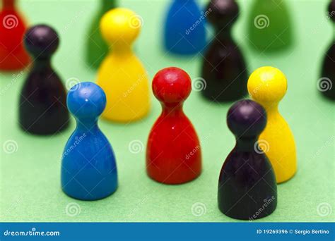 Colorful game pieces stock photo. Image of colour, colors - 19269396