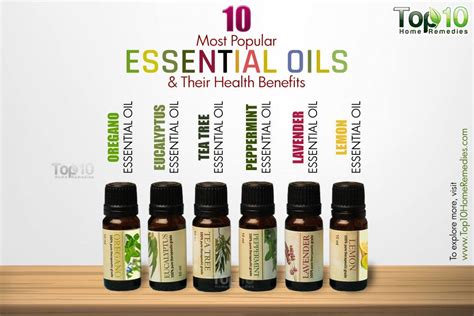 10 Most Popular Essential Oils and Their Health Benefits | Top 10 Home ...