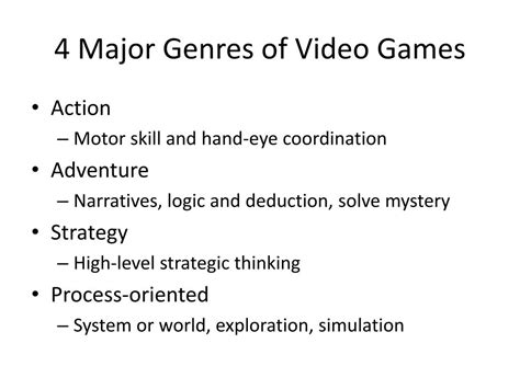 PPT - Understanding Video Games: A Detailed Exploration PowerPoint ...