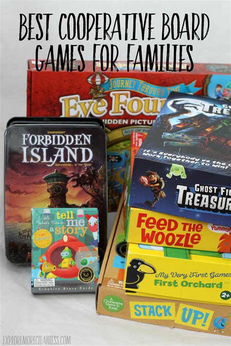 Best cooperative board games for families - Explore More Clean Less
