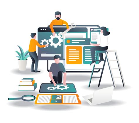 Software Development Team Vector Art, Icons, and Graphics for Free Download