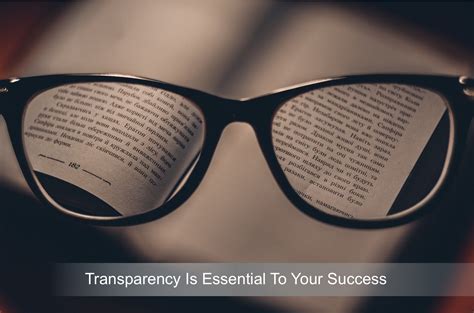 Transparency is Essential To Your Success - Shane Carpenter Strategic ...
