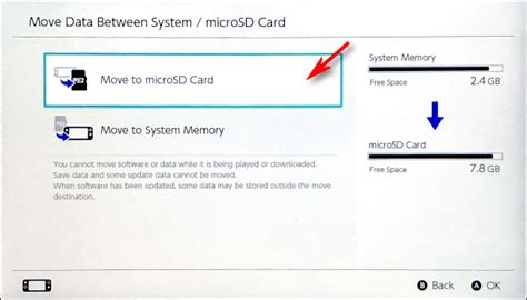 How to Move Downloaded Nintendo Switch Games to microSD Card