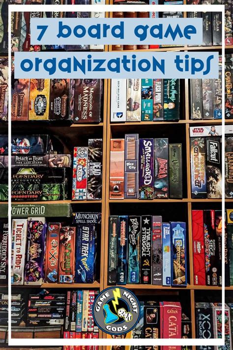 7 Board Game Organization Tips | How to Organize Your Board Games
