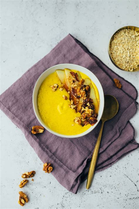 Porridge with turmeric (15 minutes) — VEGANE VIBES
