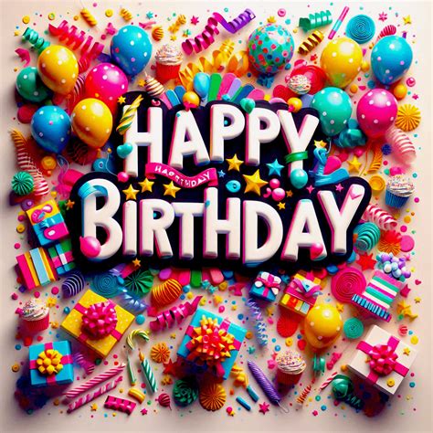 Happy Birthday Hd 3d Wallpaper Background - Infoupdate.org