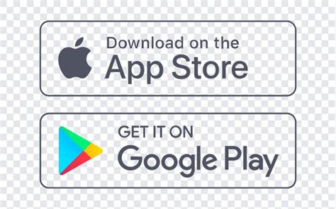 Get It On: App Store and Google Play Badges