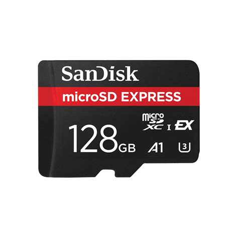 128GB SanDisk microSD Express 記憶卡 | Sandisk