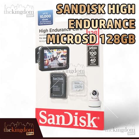 Jual SanDisk High Endurance microSD UHS-I Class 10 U3 100MB/s with ...
