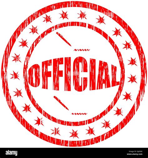 Stamp with text its official inside hi-res stock photography and images ...