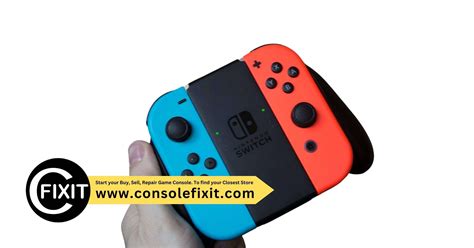 Fix Your Joy-Con Drift Issues - Console Fixit®