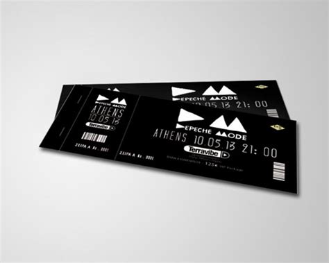 45 Attractive Ticket Designs - Jayce-o-Yesta