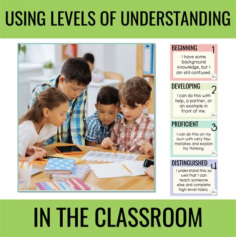 How to Use Levels of Understanding in your Classroom - Love Learning