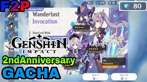It's Time To Spend In Standard On My F2P! | Gacha | Genshin Impact 3.1 ...