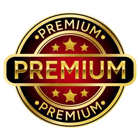 Premium Vector | Gold Premium Quality stamp sticker with Stars vector ...