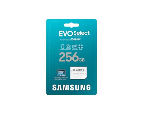 EVO Select microSD Card(2021) MB-ME256KA/AM | Samsung Canada | Samsung CA