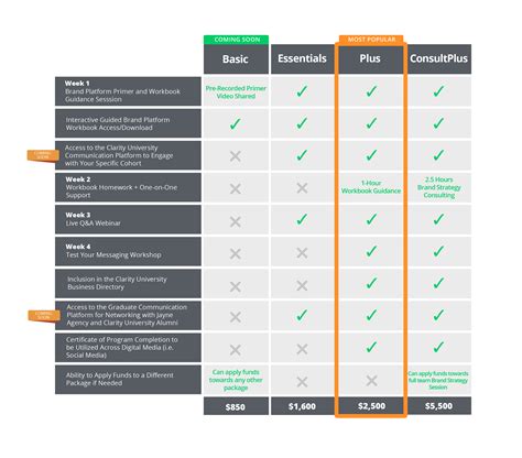Clarity Assessment Tool « Jayne Agency, LLC