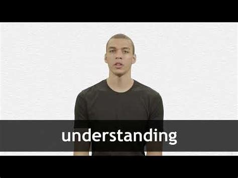 UNDERSTANDING definition and meaning | Collins English Dictionary