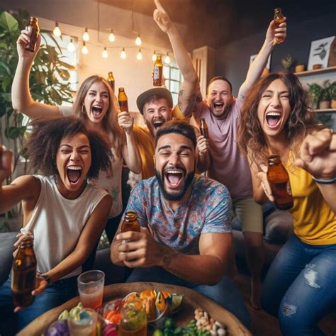 Premium Photo | Diverse group of people enjoying video games play on ...