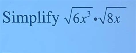 Solved Simplify Vox.V8x | Chegg.com