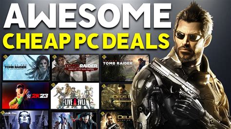 AWESOME PC GAME DEALS RIGHT NOW - SUPER CHEAP PC GAMES! - YouTube