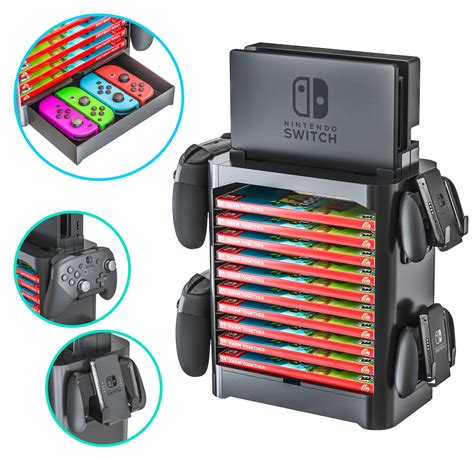 Buy Skywin Game Storage Tower for Nintendo Switch - Nintendo Switch ...