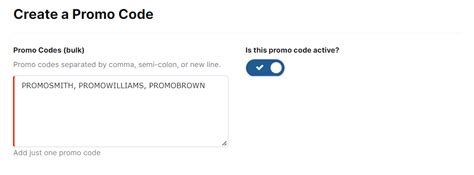 Promo Codes - Event Help Knowledge Base