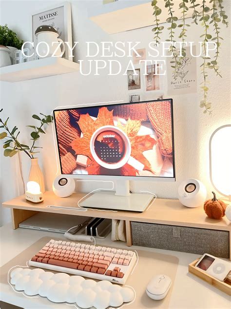 COZY DESK SETUP UPDATE | แกลเลอรีที่โพสต์โดย doms.cozyspot | Lemon8