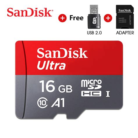 Sandisk 128gb 64gb 32gb 16gb micro sd card A1 Clas... – Grandado