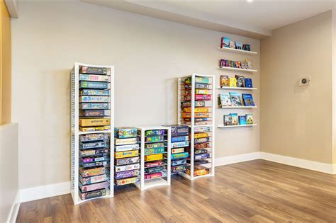 Awesome board game storage ideas | Board game storage, Shelves, Board ...