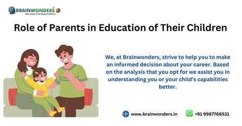 Role of parents in shaping the future of their children - Brainwonders
