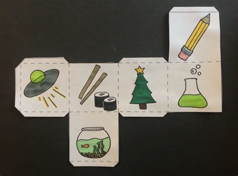 Create Your Own Story Dice Game | Art Sphere Inc.