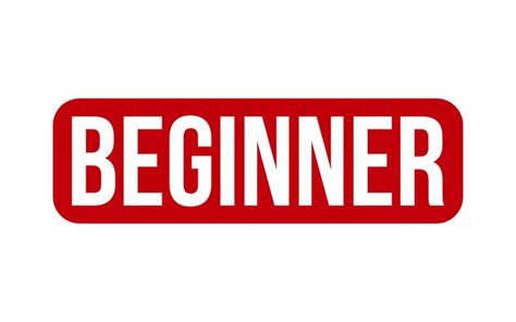 Premium Vector | Beginner rubber stamp seal vector