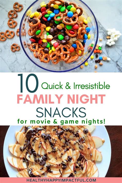 10 Irresistible Family Night Snacks For Easy Movie &amp; Game Nights