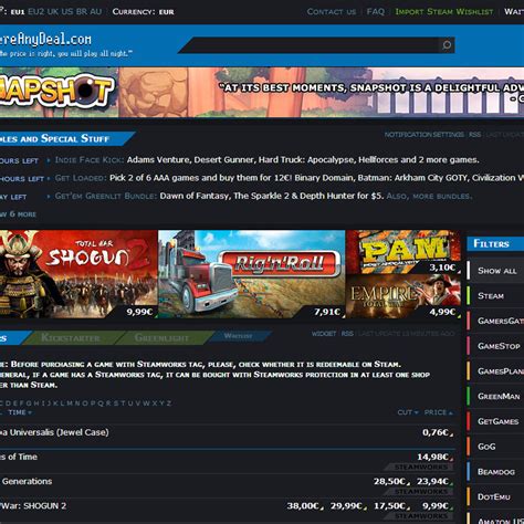 IsThereAnyDeal Alternatives and Similar Websites and Apps ...