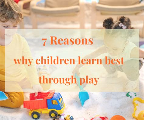7 reasons why children learn best through play - ABRACADABRA
